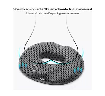 Foto 2 | Dona Ortopédica Para Hemorroides Coxis Y Almoadas Maternidad Gris