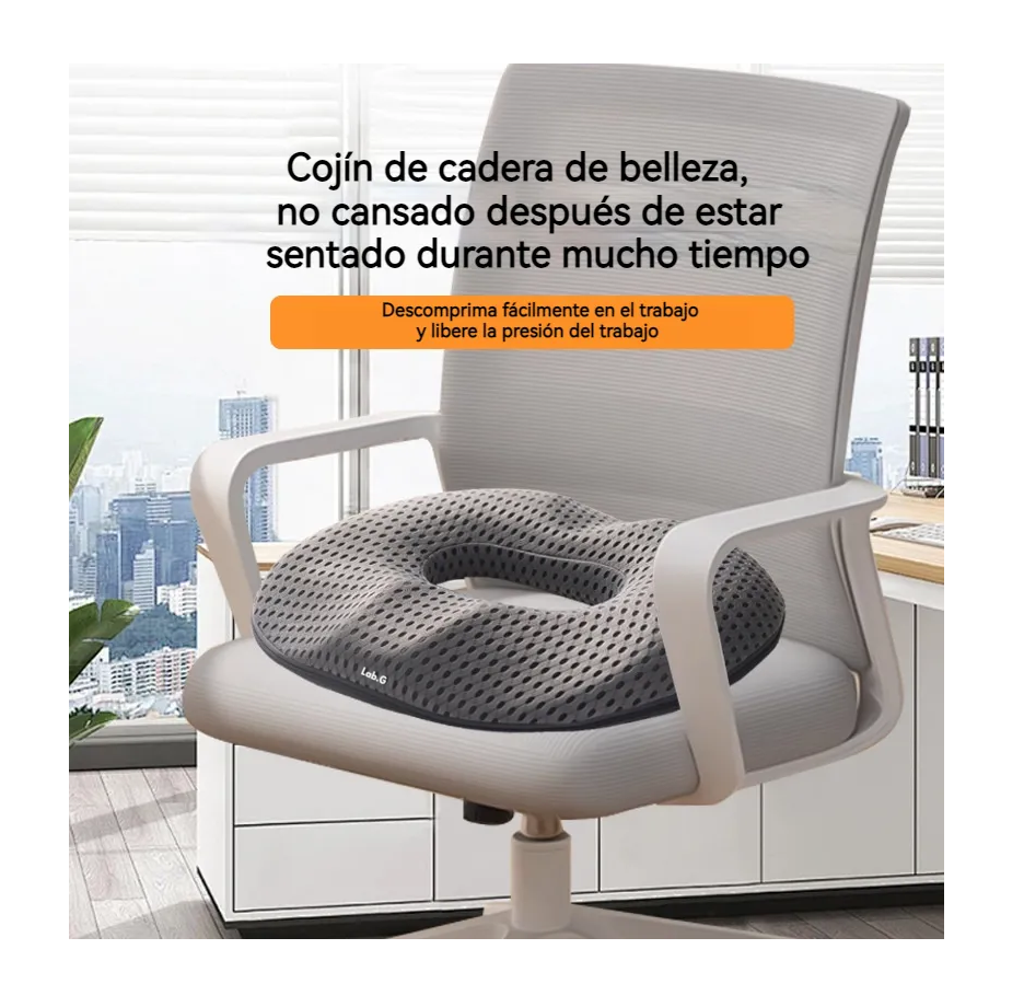 Foto 3 | Dona Ortopédica Para Hemorroides Coxis Y Almoadas Maternidad Gris