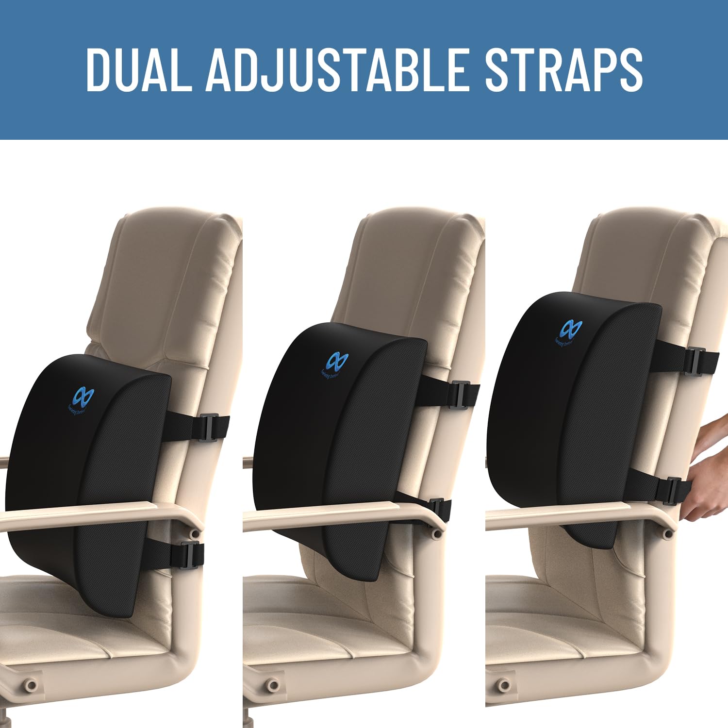 Foto 7 pulgar | Almohada De Soporte Lumbar Everlasting Comfort Con Infusión De Gel - Venta Internacional.