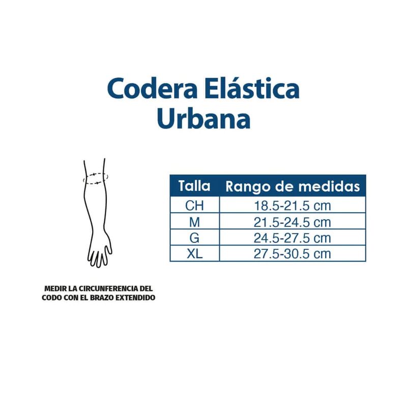 Foto 4 | Codera Urbana Ajustable Compresión Codo Pads Tynor E48