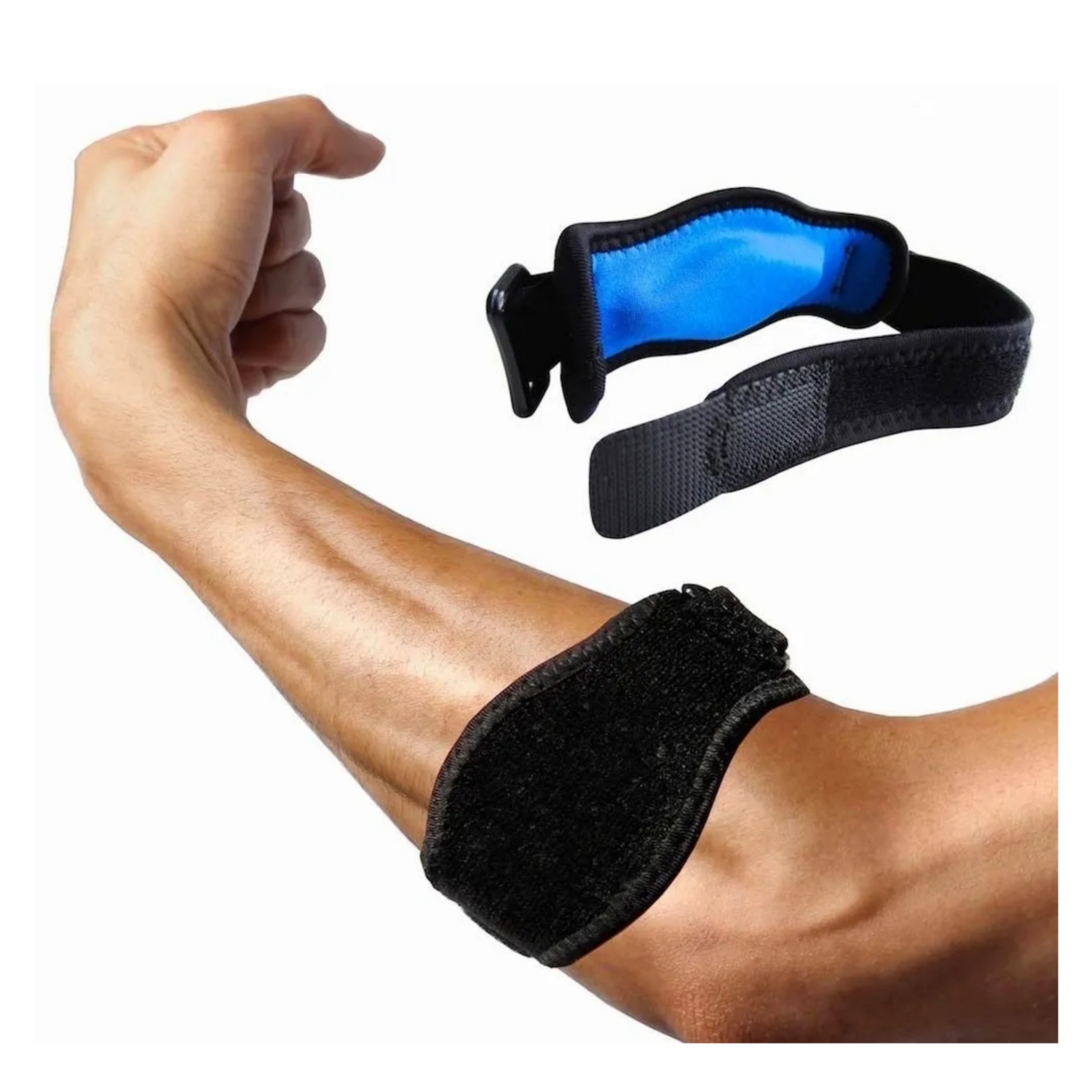 Foto 2 pulgar | El Estabilizador De Codo Apoya La Epicondilitis Y La Tendinitis Blue - Venta Internacional.