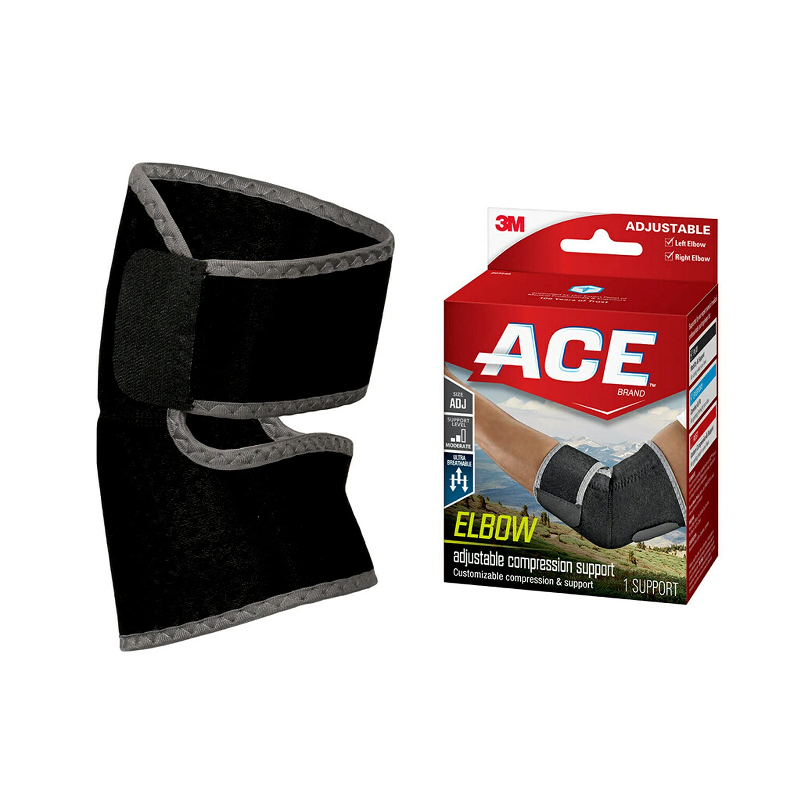 Foto 2 pulgar | Soporte de Compresión para Codo Ace Ajustable Moderado - Venta Internacional