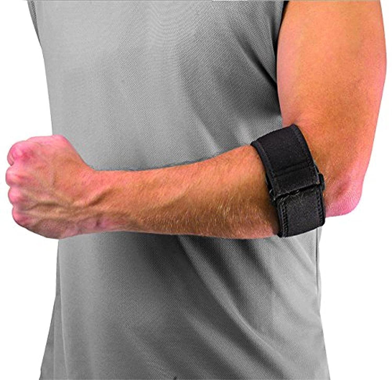 Foto 2 pulgar | Codera De Tenista Mueller Con Almohadilla De Gel Negra  Talla Única - Venta Internacional.