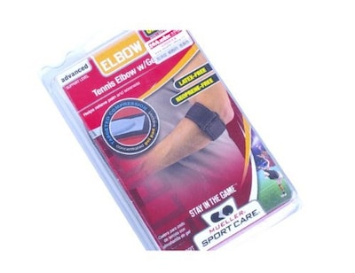 Foto 6 | Codera De Tenista Mueller Con Almohadilla De Gel Negra Talla Única - Venta Internacional.