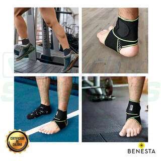 Foto 7 | Tobillera Deportiva Benesta Negra Unitalla Unisex