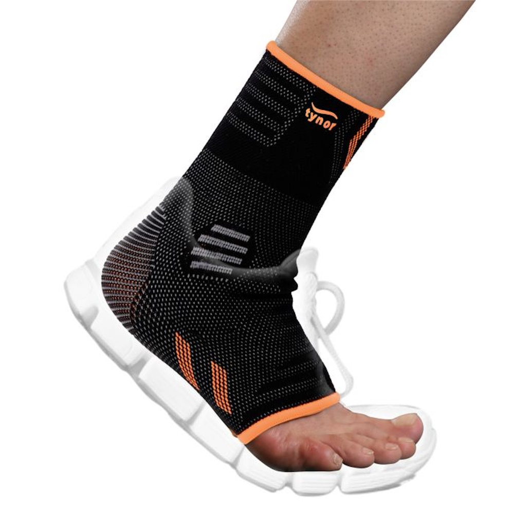 Foto 2 pulgar | Tobillera Deportiva Air Pro Naranja Nylon Talla G Tynor