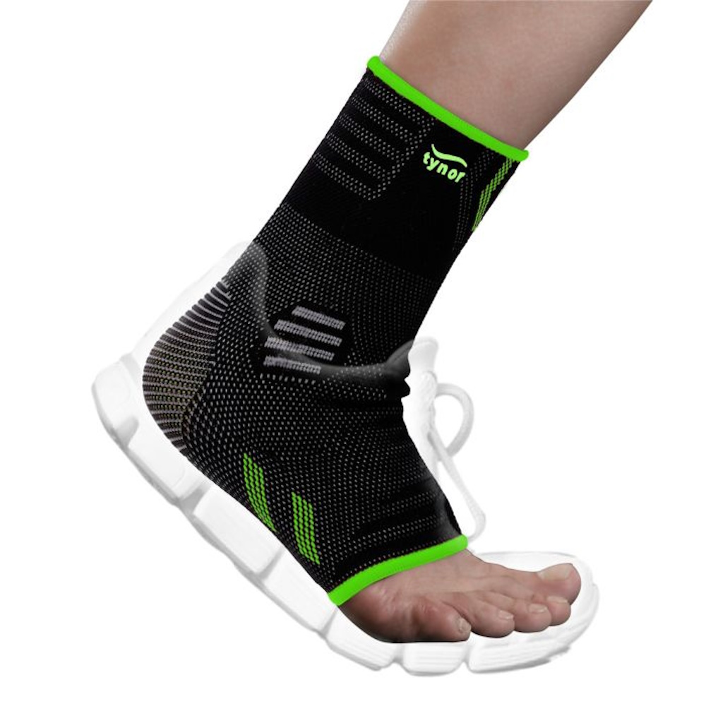 Foto 2 pulgar | Tobillera Deportiva Air Pro Verde Nylon Talla Xl Tynor