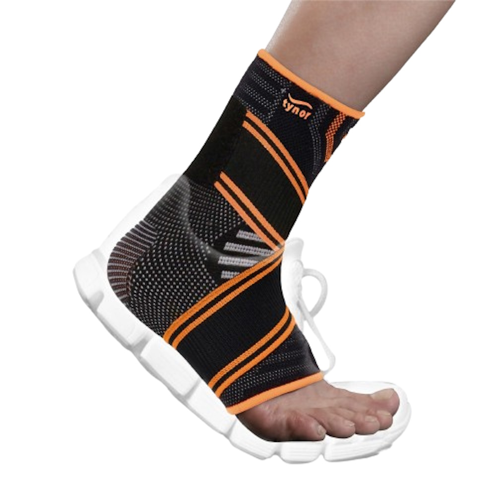 Foto 2 pulgar | Tobillera Deportiva Air Pro Naranja Nylon C/cinta Tynor