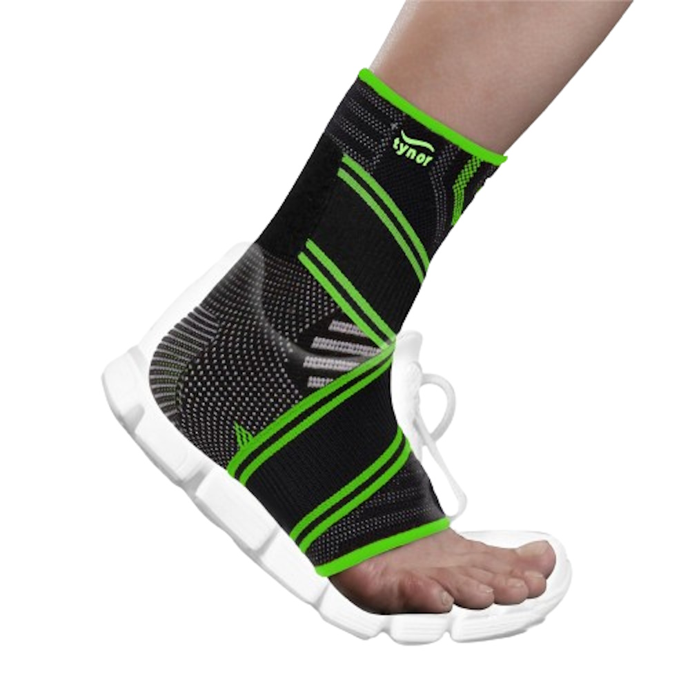 Tobillera Deportiva Air Pro Verde Nylon C/cinta Tynor