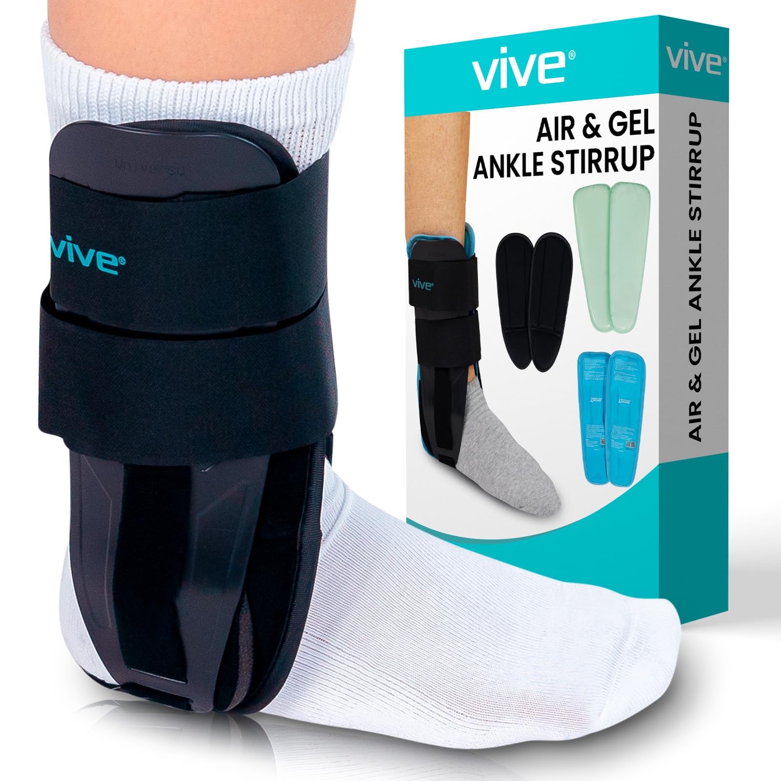 Foto 2 pulgar | Estribo De Tobillo Vive Air Gel, Estabilizador Y Soporte Para Esguinces - Venta Internacional.