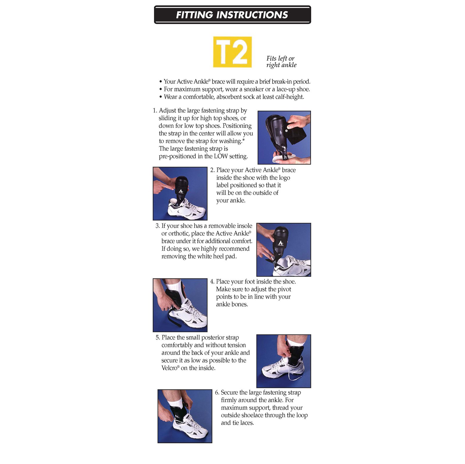 Foto 7 pulgar | Tobillera Active Ankle T2 Blanca Para Hombre Y Mujer, Tamaño Mediano - Venta Internacional.