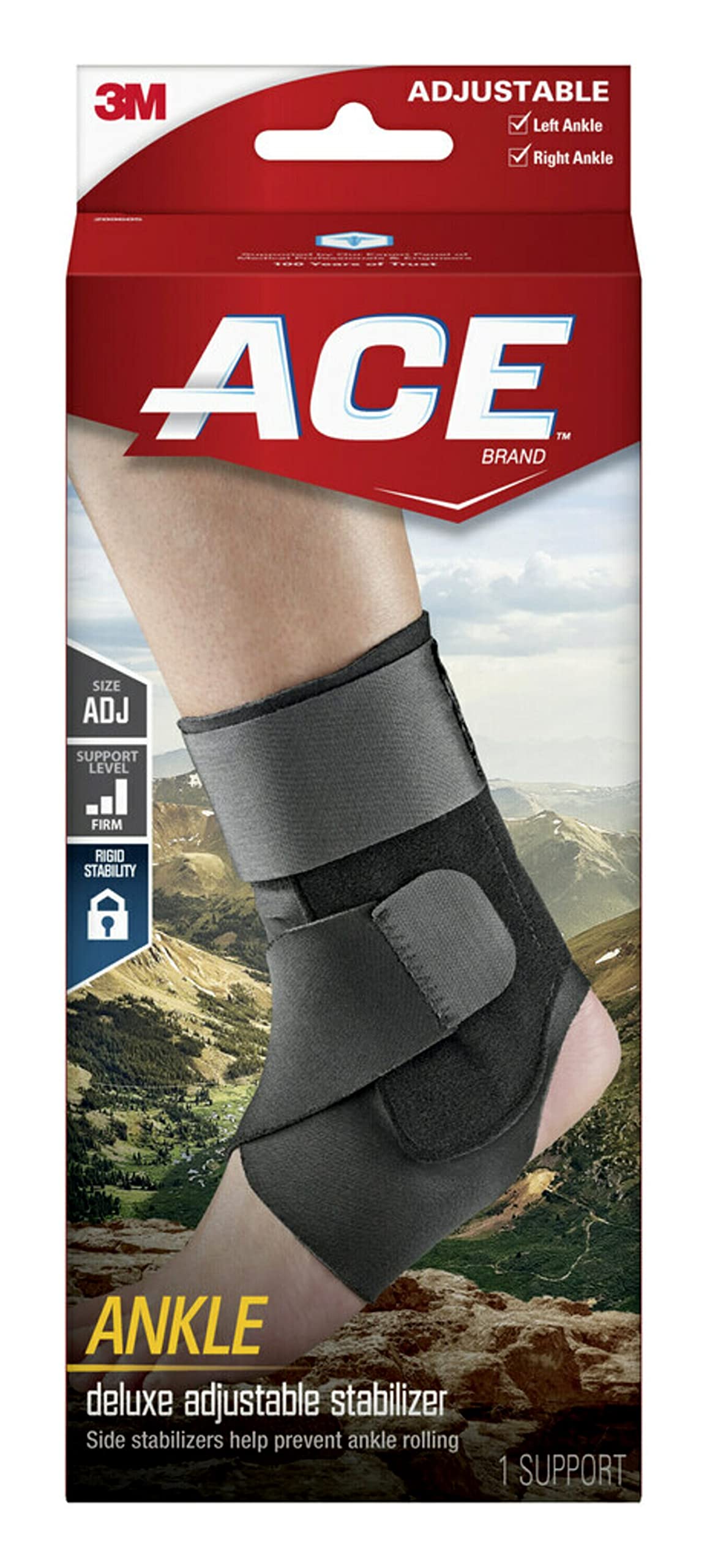 Estabilizador De Tobillo Ace Brand Deluxe Firm Support - Venta Internacional.
