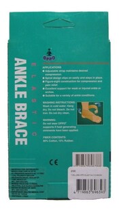 Foto 3 | Tobillera Elástica Con Banda Ajustable Oppo 2103