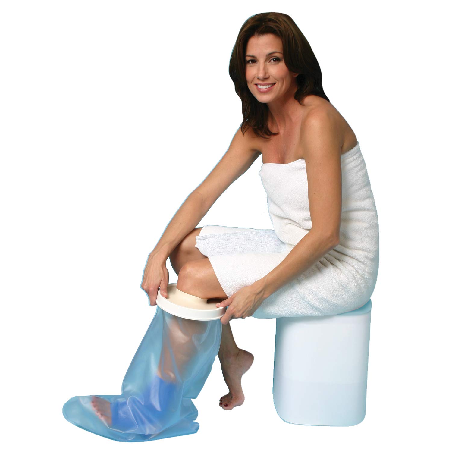 Foto 2 pulgar | Protector Fundido Para Piernas De Ducha Carex  Impermeable  23 Cm - Venta Internacional.