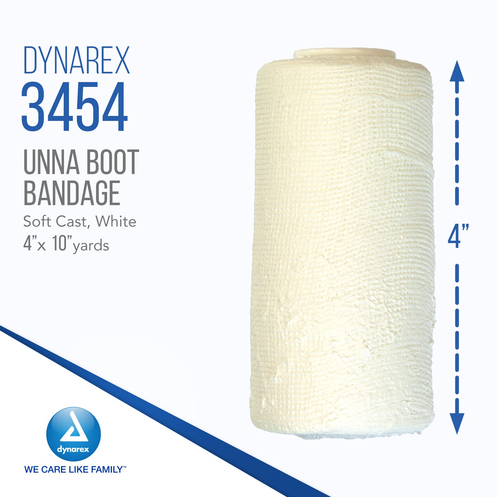Foto 3 pulgar | Vendaje Para Botas Unna Dynarex 3454  Empaquetado Individualmente  30 Cm - Venta Internacional.