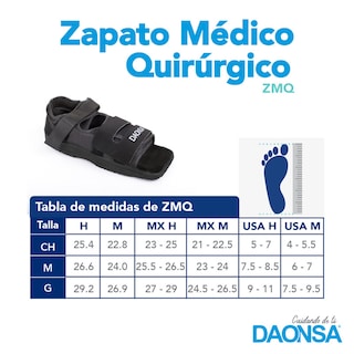 Foto 5 | Zapato Médico Quirúrgico Daonsa para Hombre