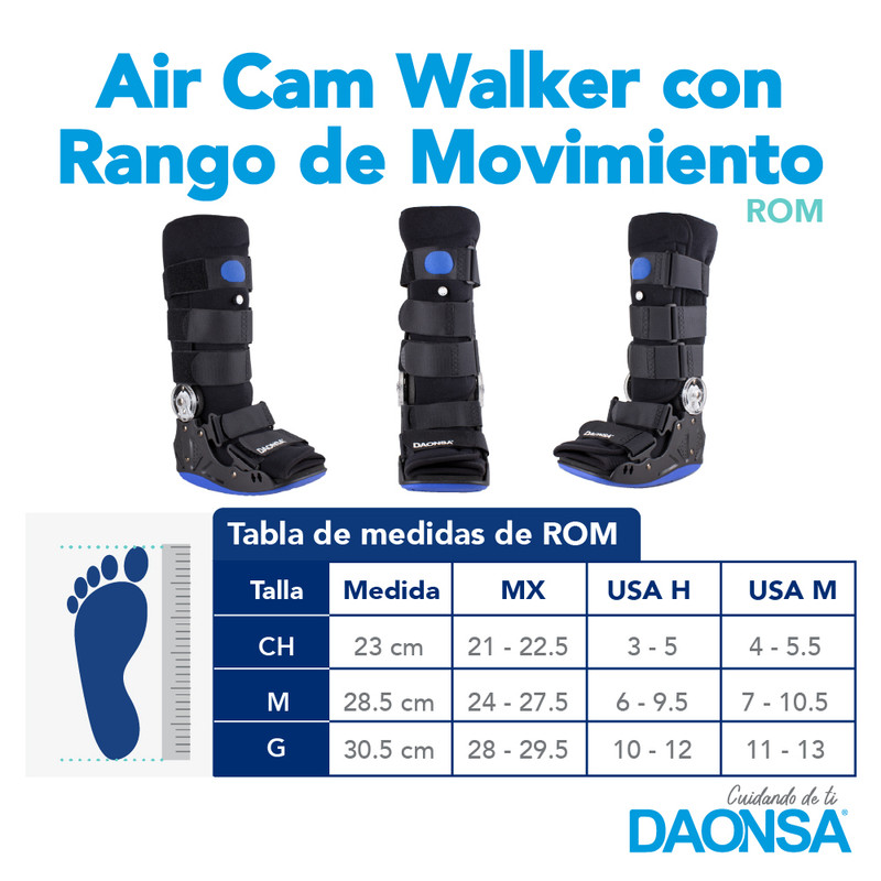 Foto 5 pulgar | Air Cam Walker con Rango de Movimiento Alto Daonsa