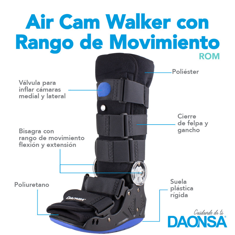 Foto 5 | Air Cam Walker con Rango de Movimiento Alto Daonsa