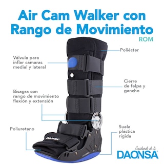 Foto 5 | Air Cam Walker con Rango de Movimiento Alto Daonsa