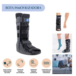 Foto 2 | Bota Neumática Ortopédica Nanofort Férula Walker Larga Inmovilizador Grande