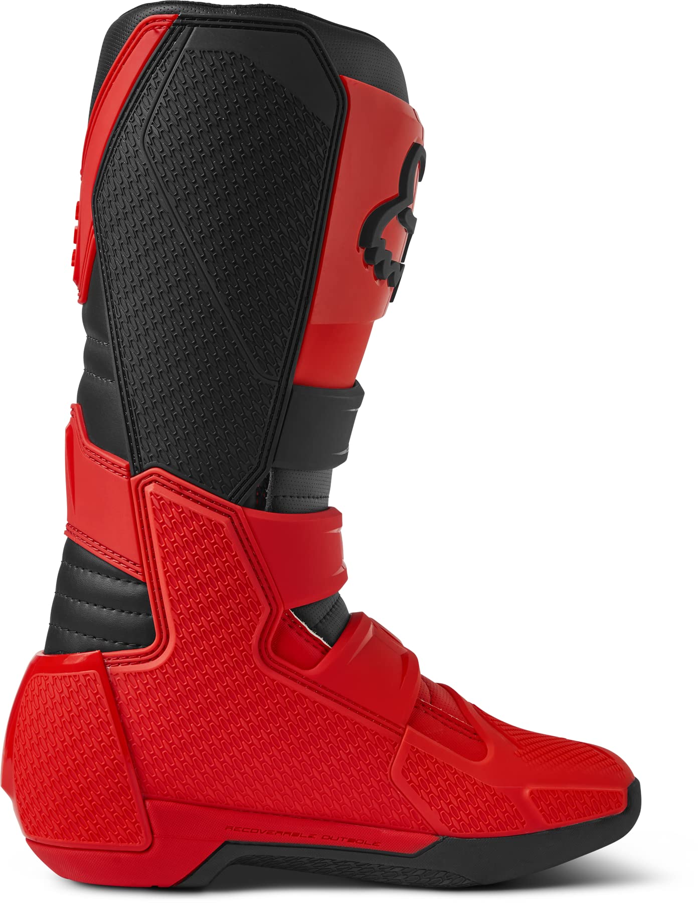 Foto 3 | Botas De Motocross Fox Racing Comp Flo Rojas Talla 13 - Venta Internacional.