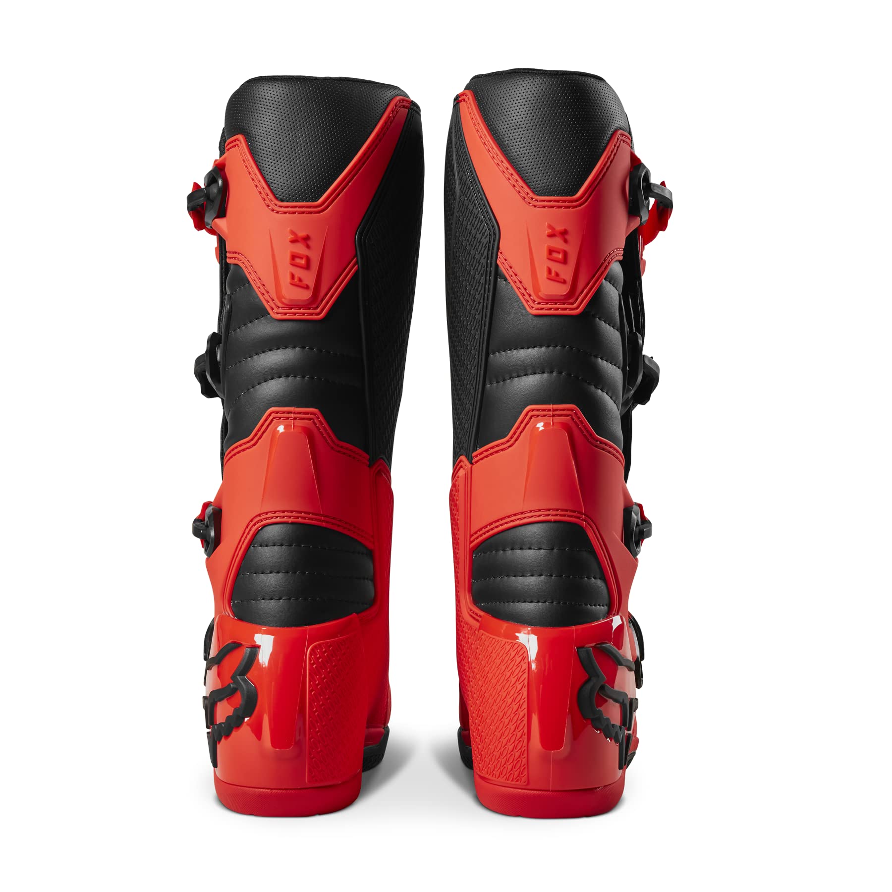 Foto 5 pulgar | Botas De Motocross Fox Racing Comp Flo Rojas Talla 13 - Venta Internacional.