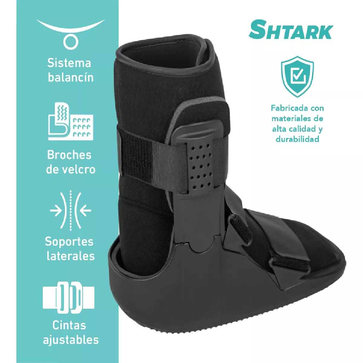 Foto 4 pulgar | Férula Bota Corta Walker Ortopédica Para Tobillo Pie Cómoda Chica
