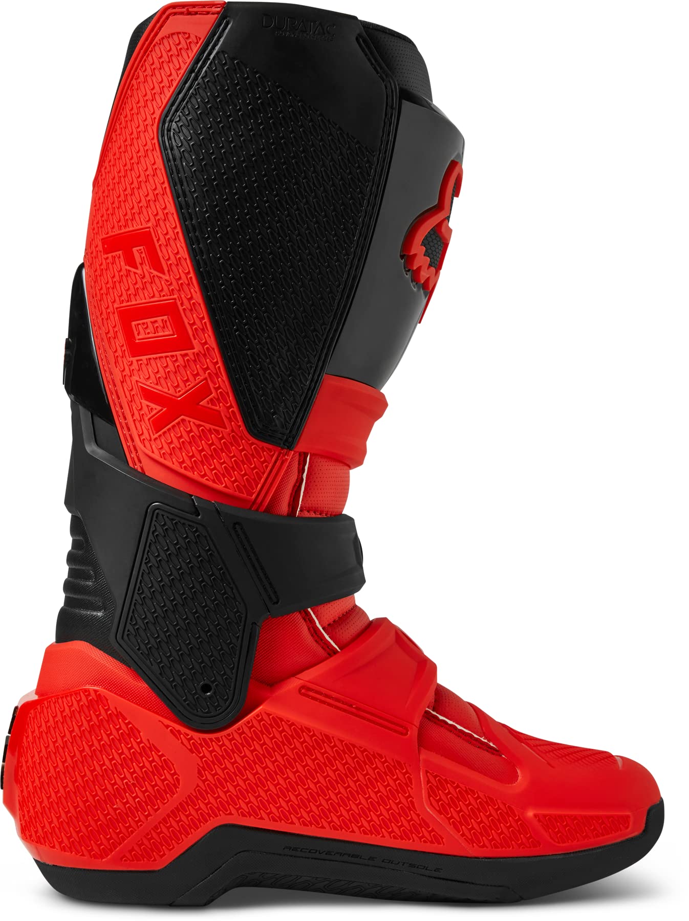 Foto 3 | Botas De Motocross Fox Racing Motion Flo Rojas Talla 6 - Venta Internacional.