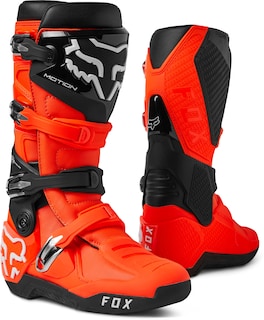 Foto 1 | Botas De Motocross Fox Racing Motion Flo, Color Naranja, Talla 11.5 - Venta Internacional.