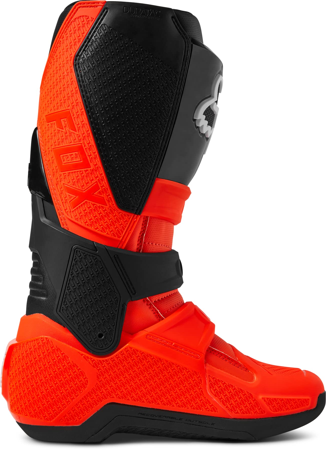 Foto 3 | Botas De Motocross Fox Racing Motion Flo, Color Naranja, Talla 11.5 - Venta Internacional.