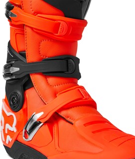Foto 6 | Botas De Motocross Fox Racing Motion Flo, Color Naranja, Talla 11.5 - Venta Internacional.