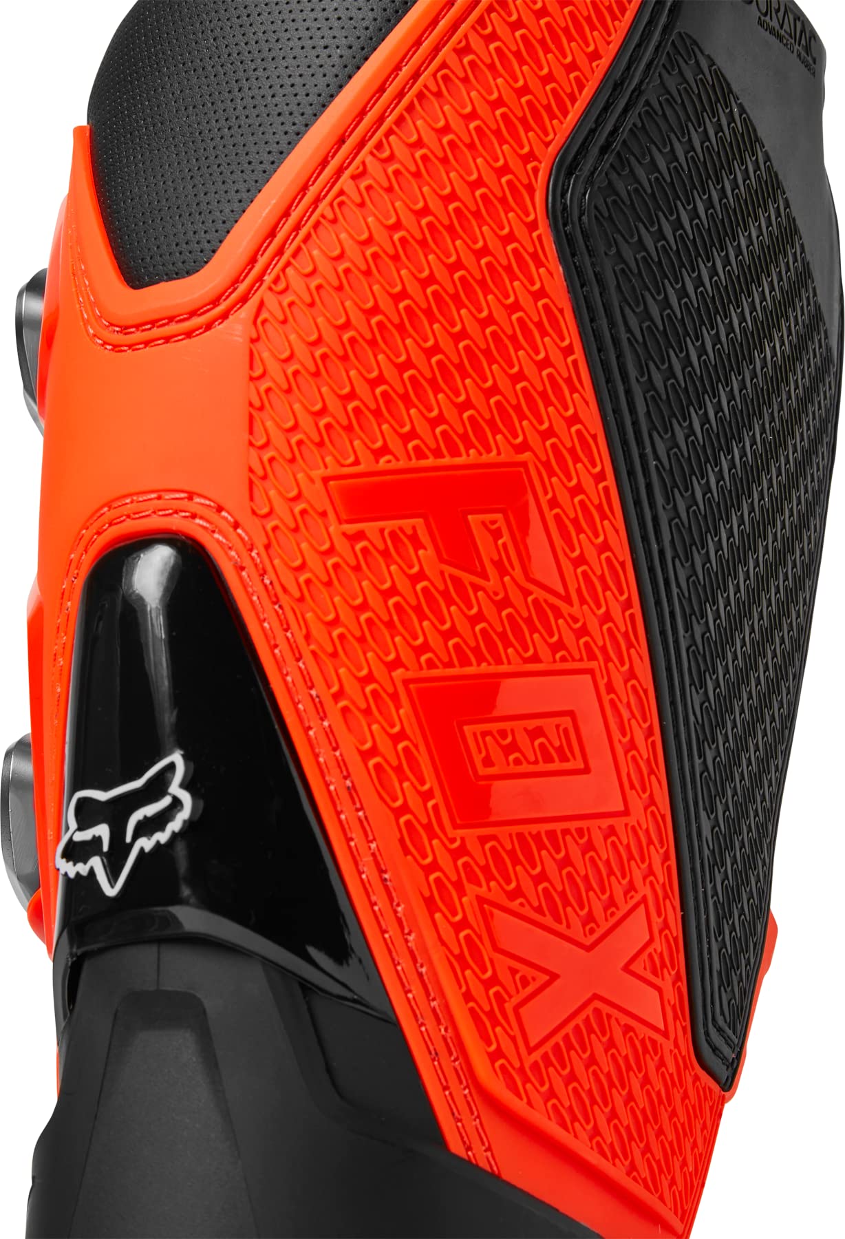 Foto 7 | Botas De Motocross Fox Racing Motion Flo, Color Naranja, Talla 11.5 - Venta Internacional.