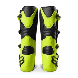 Foto 2 | Botas De Motocross Fox Racing Comp Flo Amarillas Talla 12 - Venta Internacional.