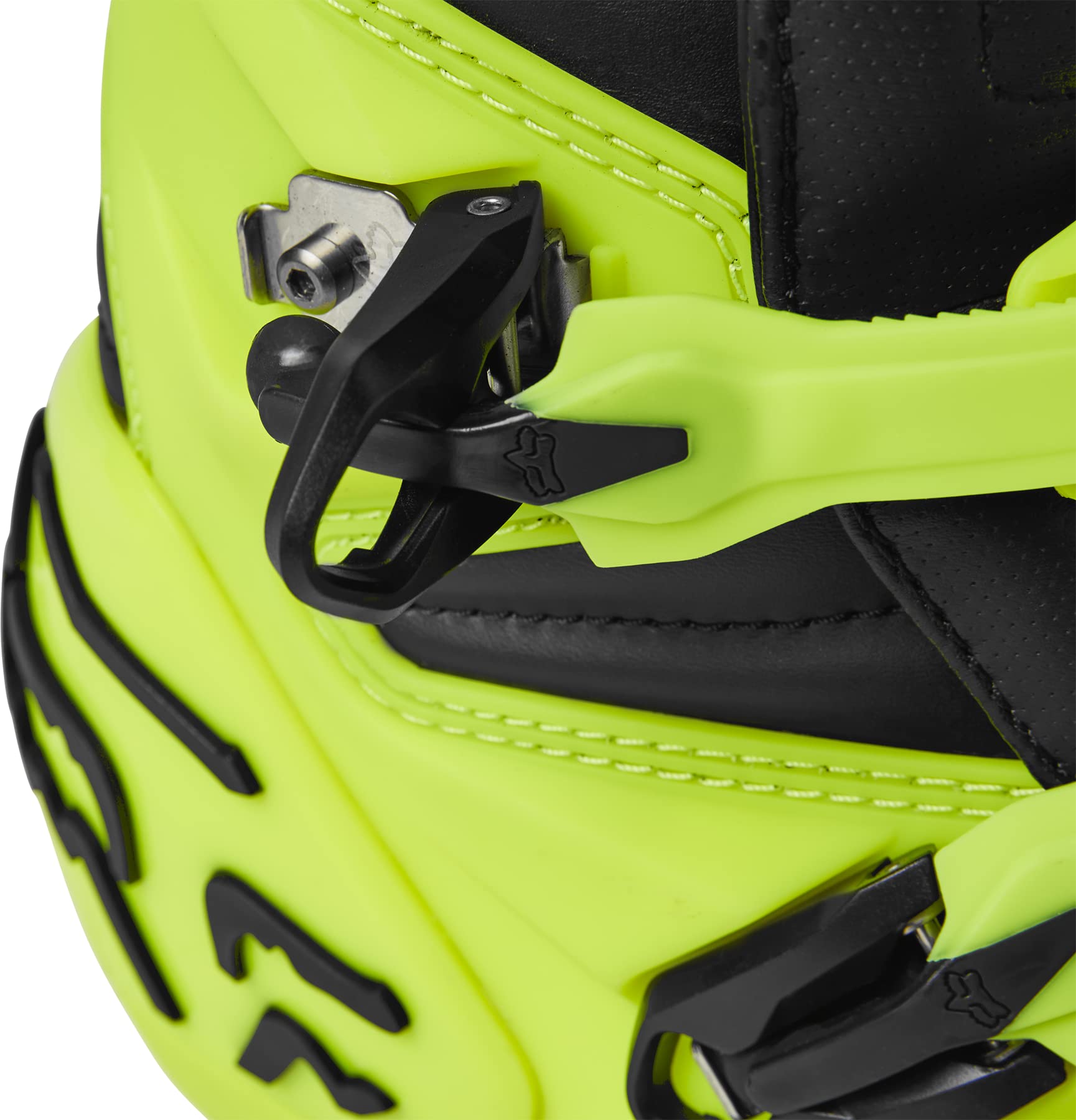 Foto 7 | Botas De Motocross Fox Racing Comp Flo Amarillas Talla 14 - Venta Internacional.