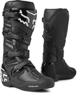 Foto 1 | Botas De Motocross Fox Racing Comp Negras Talla 12 - Venta Internacional.