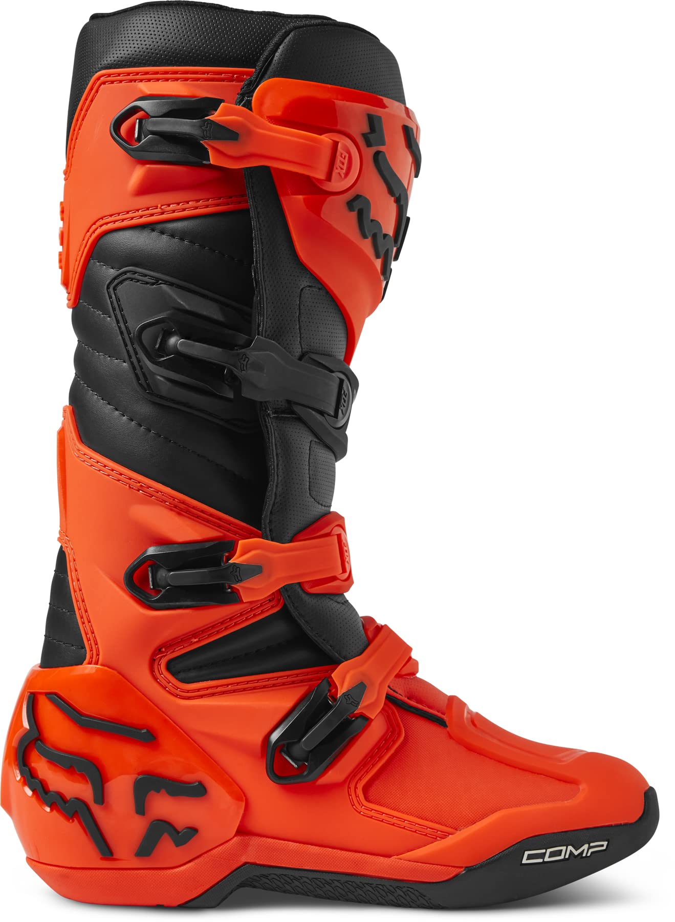 Foto 3 pulgar | Botas De Motocross Fox Racing Comp Flo Naranja Talla 14 - Venta Internacional.