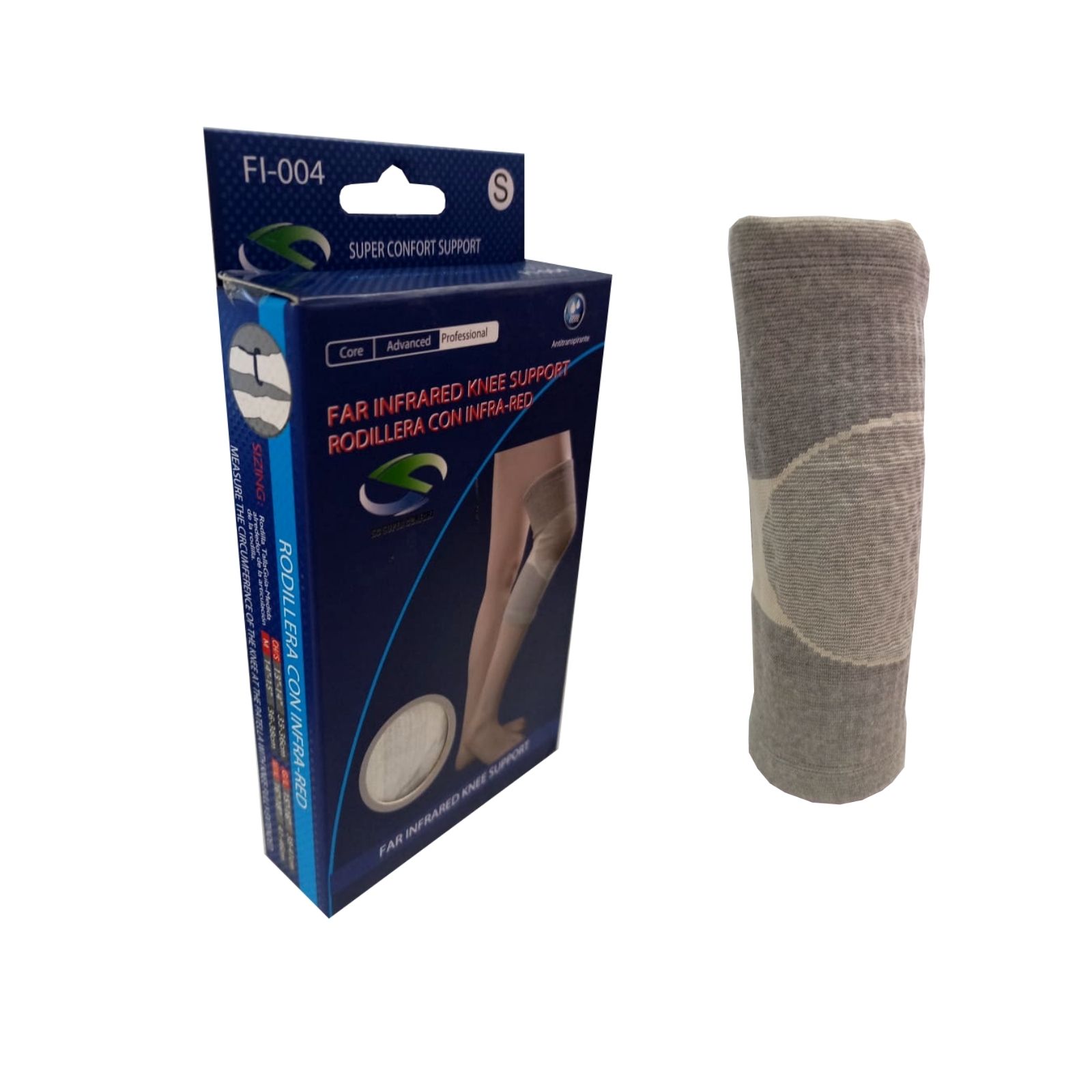 Foto 3 pulgar | Rodillera con Infrarrojos Soporte para Rodilla Infra Red Super Confort Extra Grande