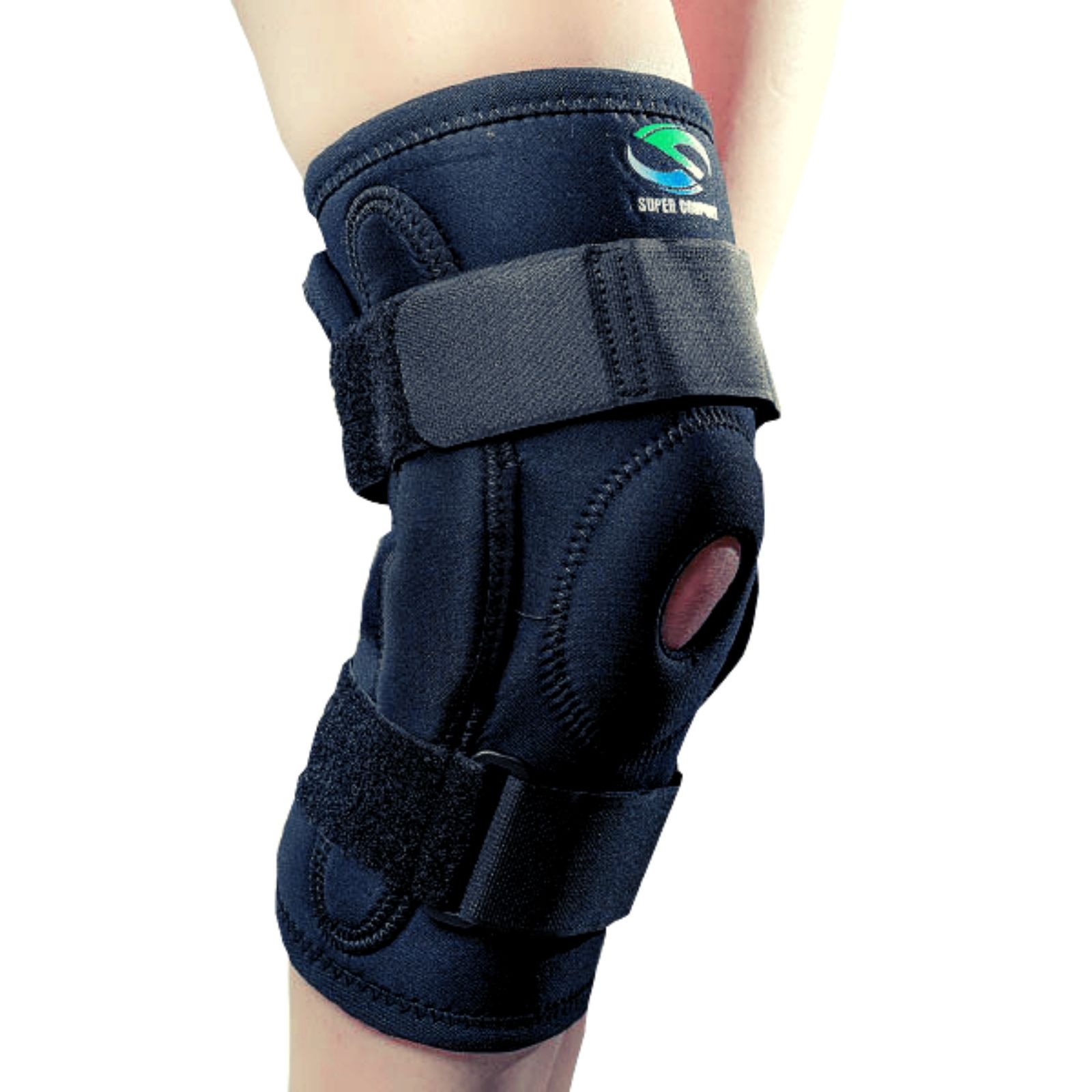 Foto 2 pulgar | Rodillera Mecánica Abierta con Varilla Laterales Soporte para Rodilla Chica