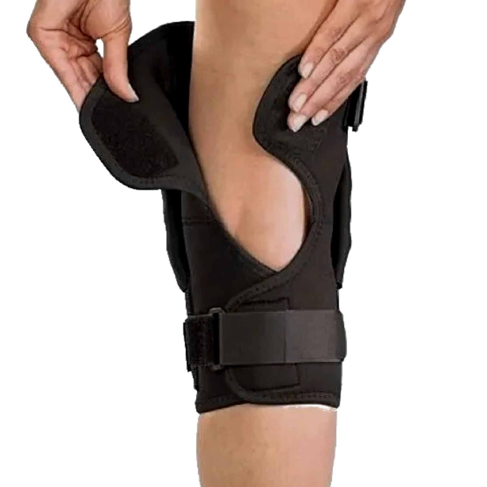 Foto 3 | Rodillera Mecánica Abierta con Varilla Laterales Soporte para Rodilla Chica