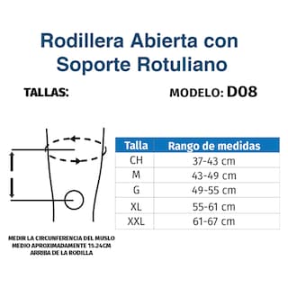 Foto 5 | Rodillera Mecánica Tynor D08 color Gris Abierta con Soporte Rotuliano