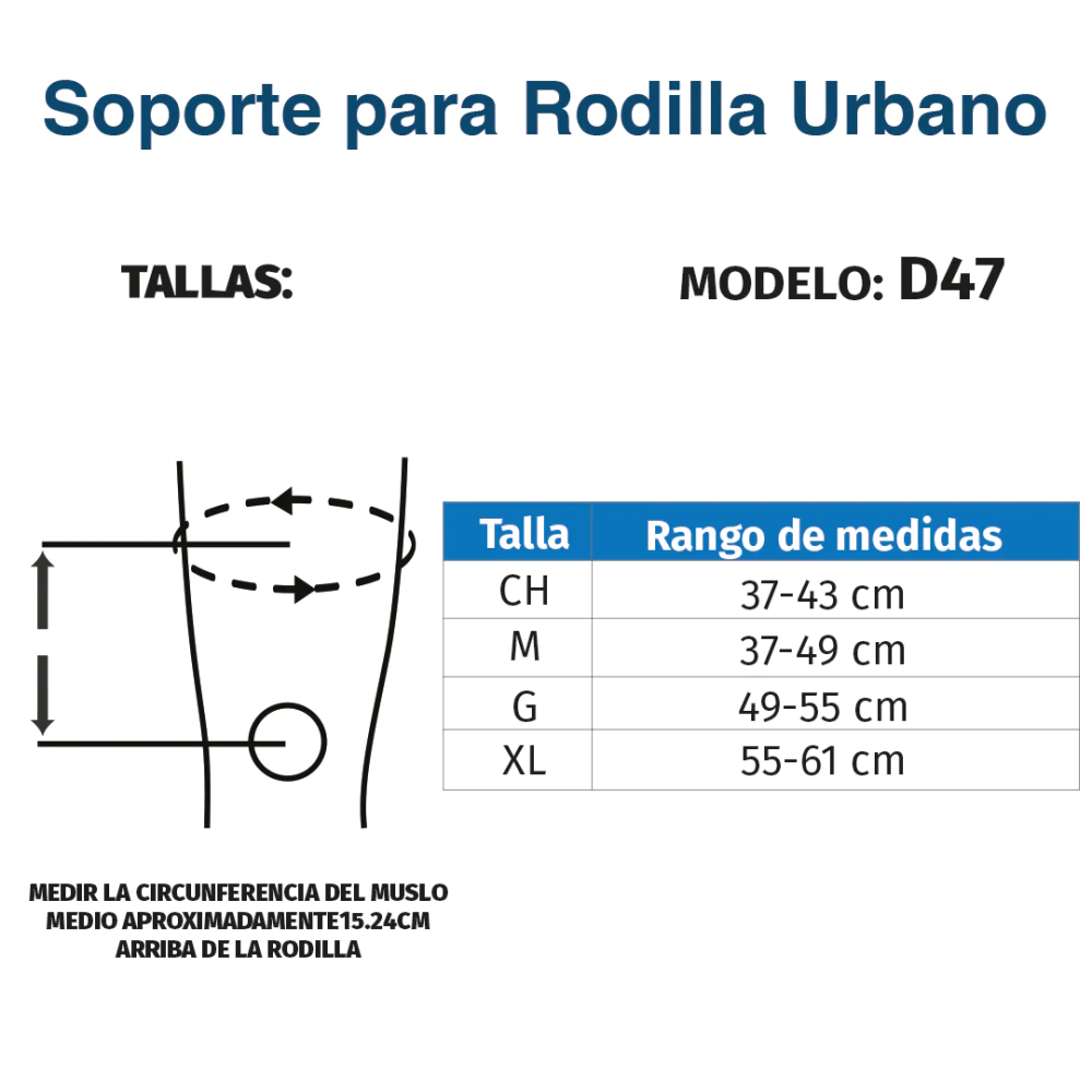 Foto 6 | Soporte Compresión Urbano Tynor D47 color Gris Anatómico para Rodilla