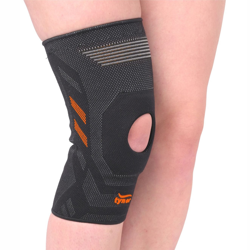 Rodillera Deportiva Air Pro Naranja Soporte Rotuliano Tynor