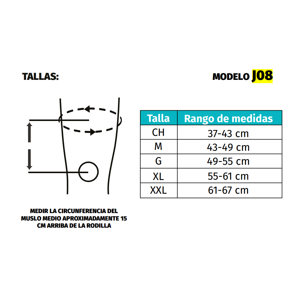 Foto 2 | Rodillera Tynor Neopreno para Derecha Valgus Izquierda Varus