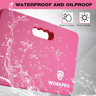 Foto 6 | Almohadilla Para Arrodillarse Workpro, Espuma Suave Extragruesa De 44 X 28 X 4 Cm, Color Rosa - Venta Internacional.