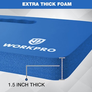 Foto 3 | Almohadilla Para Rodillas Workpro Extra Gruesa, Paquete De 2 Unidades, Azul, 44,5 X 28 X 3,8 Cm - Venta Internacional.