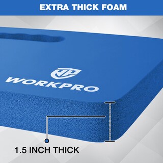 Foto 3 | Almohadilla Para Arrodillarse Workpro, Espuma Suave Extragruesa, 44 X 28 X 4 Cm, Color Azul - Venta Internacional.