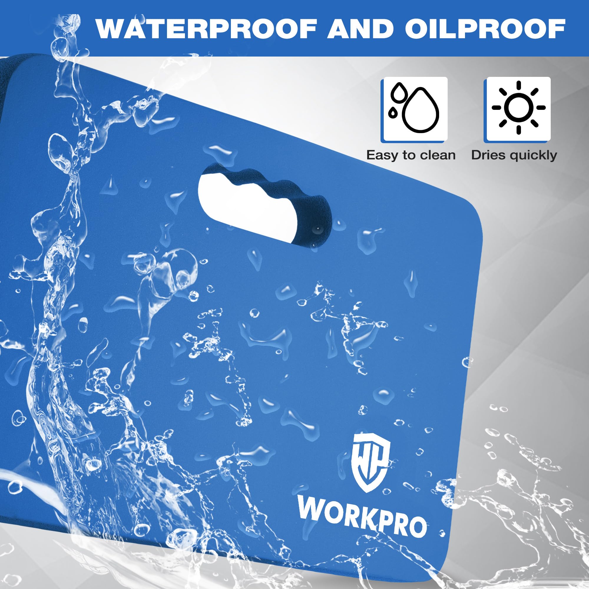 Foto 7 pulgar | Almohadilla Para Arrodillarse Workpro, Espuma Suave Extragruesa, 44 X 28 X 4 Cm, Color Azul - Venta Internacional.