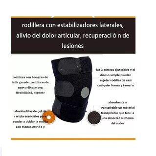 Foto 3 | Rodillera Estabilizadora Deportiva Con Soporte Lateral Genérico - Venta Internacional.