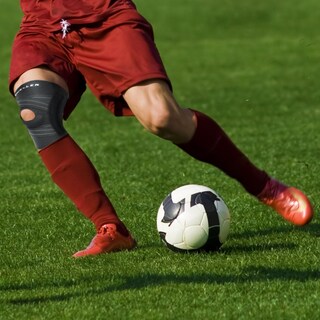 Foto 3 | Estabilizador De Rodilla Mueller Sports Medicine, Autoajustable, Negro - Venta Internacional.