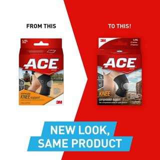 Foto 3 | Soporte De Rodilla Ace Compression Neopreno Gran/xl - Venta Internacional.